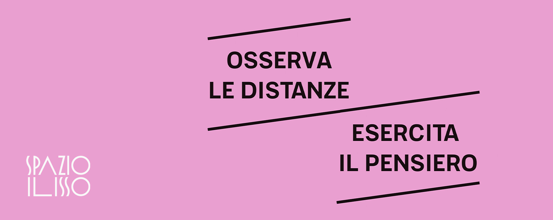 OSSERVA LE DISTANZE - ESERCITA IL PENSIERO